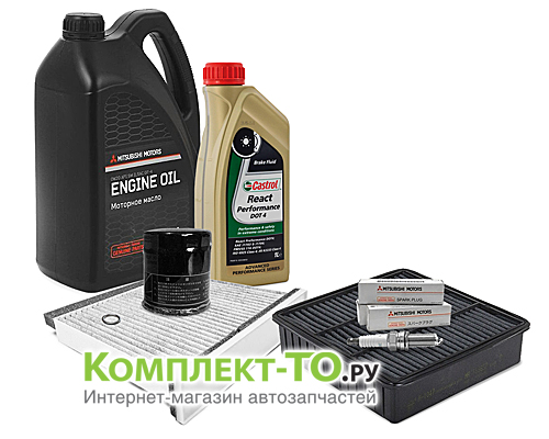 Комплект ТО-2 (30000км) MITSUBISHI LANCER 9 (2003-2011) 1.6 бензин АКПП